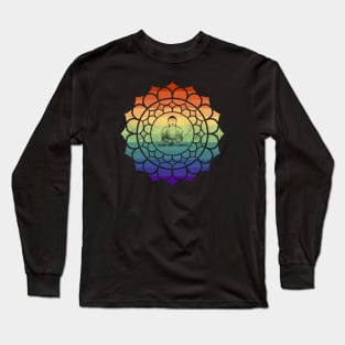 Gay Buddha Mandala Long Sleeve T-Shirt